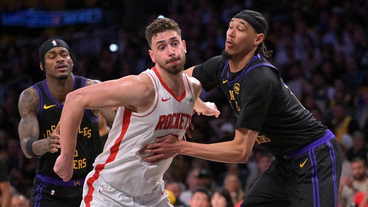 Alperen, double double yaptı! Rockets, Lakers’a yenildi