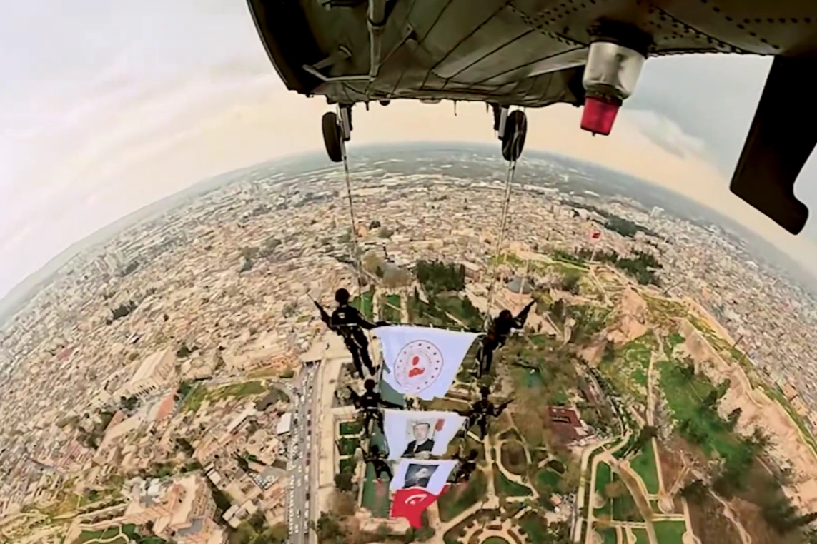 Şanlıurfa’da kurtuluşun 106. yılına özel gösteri