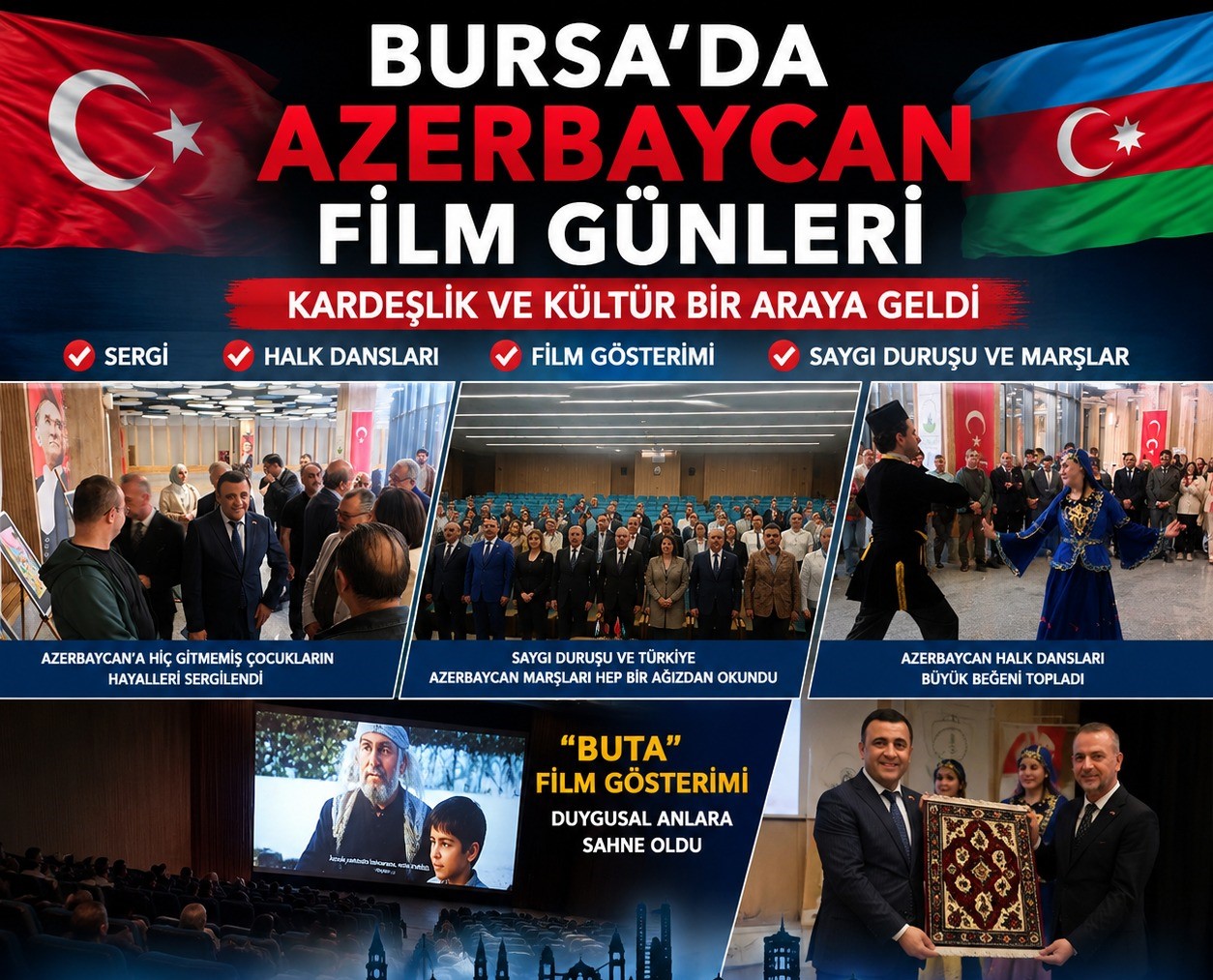 Bursa’da “Azerbaycan Film Günleri”
