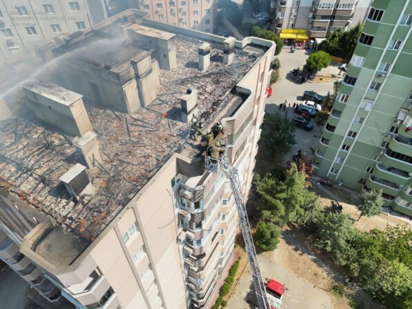 İtfaiyenin hızlı müdahalesi hayat kurtardı
