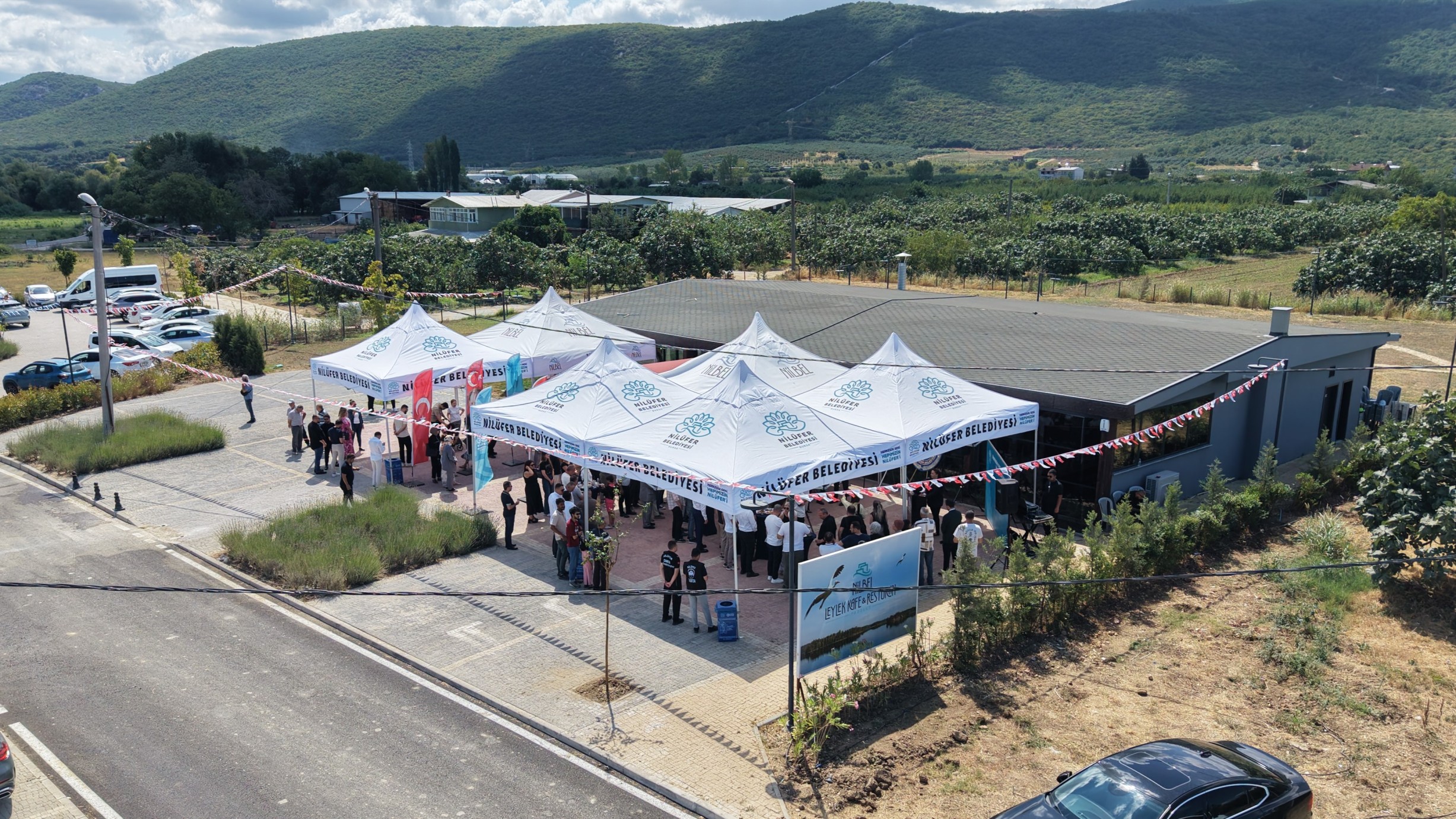 Nilüfer’de kırsal turizme yeni soluk: NİLBEL Leylek Kafe & Restoran açıldı
