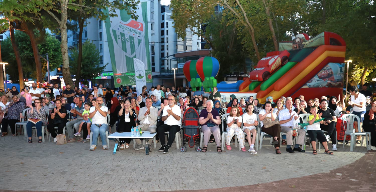 Osmangazi’de Eğlence Mahalle Mahalle Geziyor
