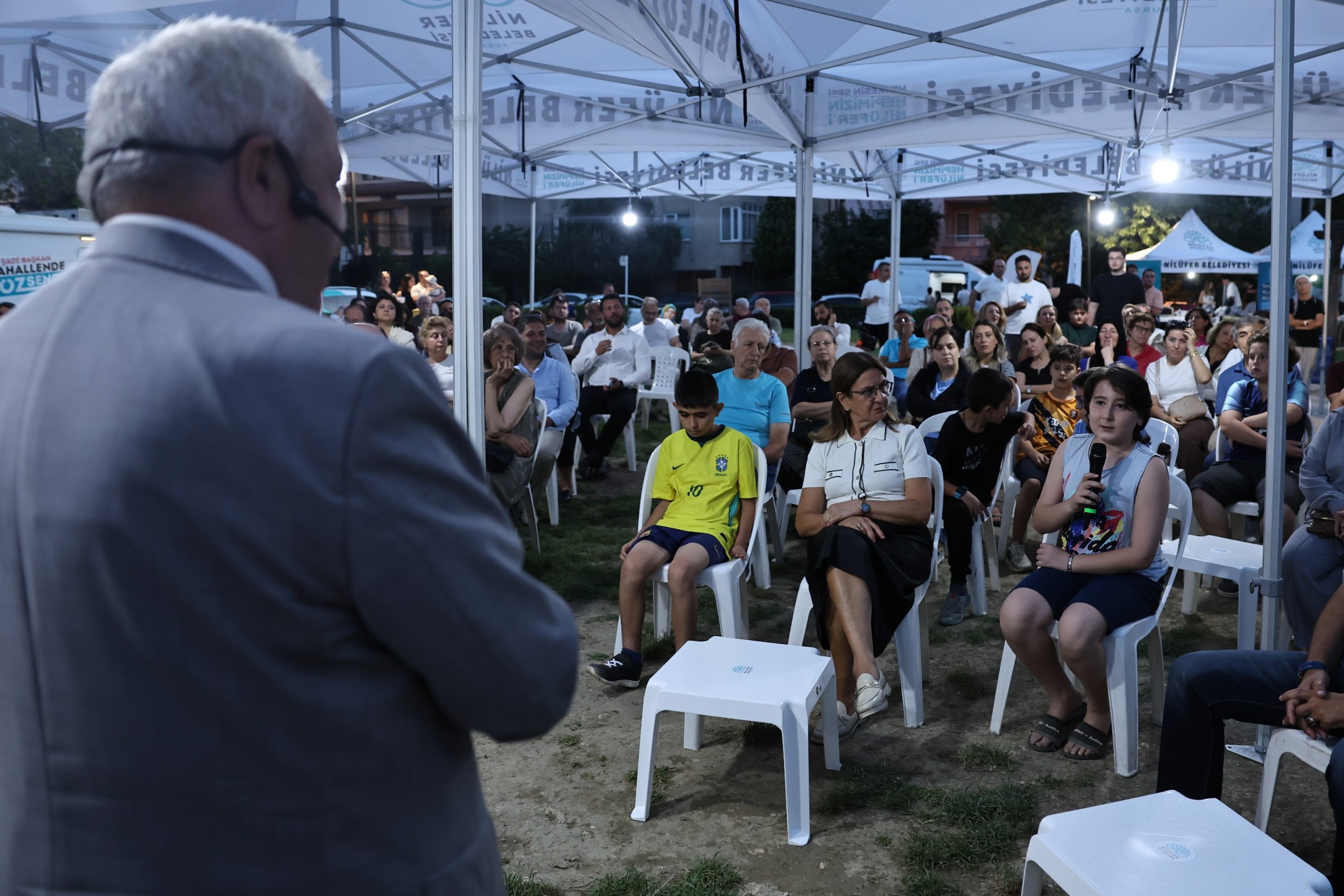 Başkan Şadi Özdemir, Beşevler sakinlerini dinledi