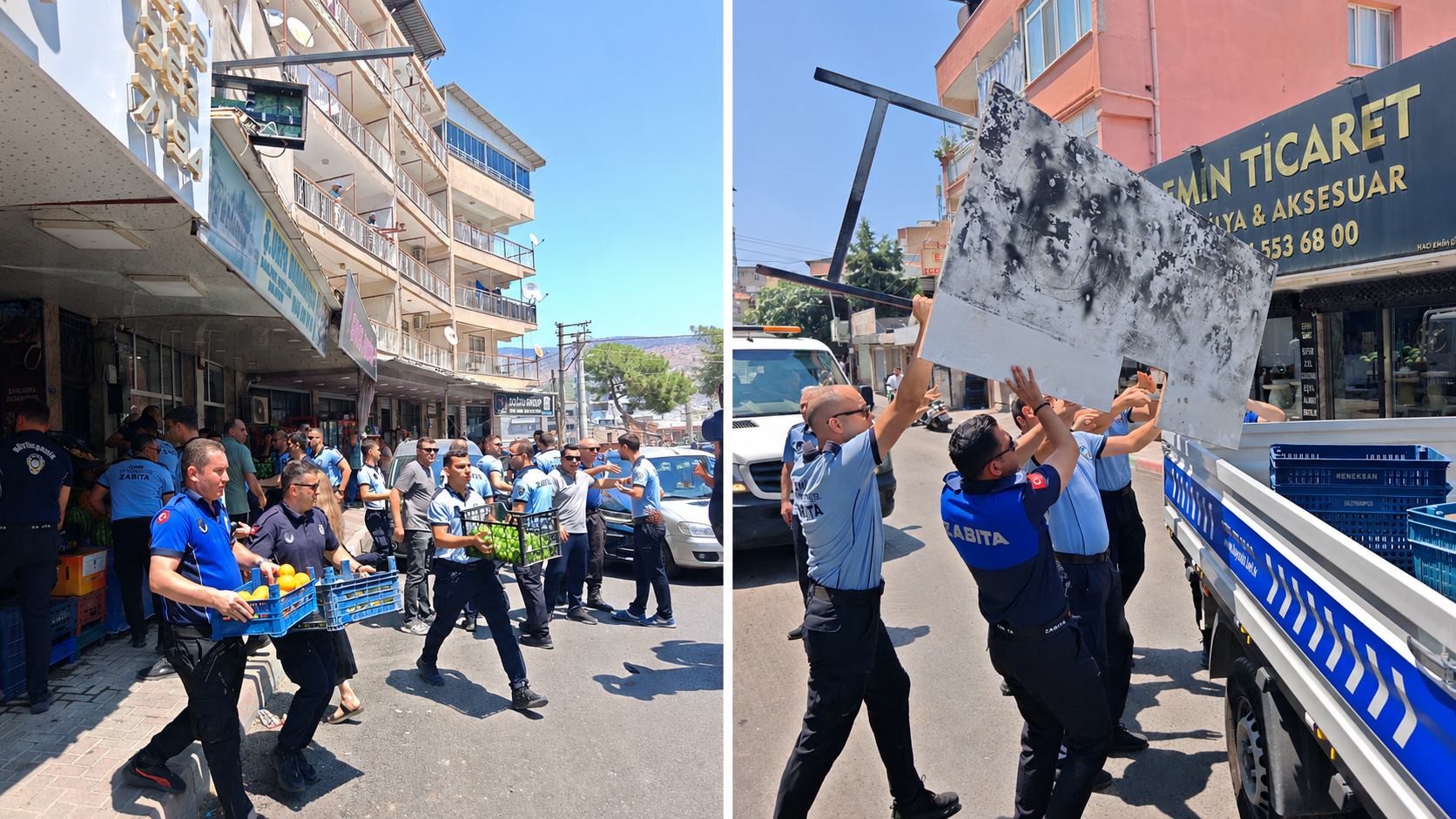 Bayraklı’da kamusal alan işgallerine ortak denetim