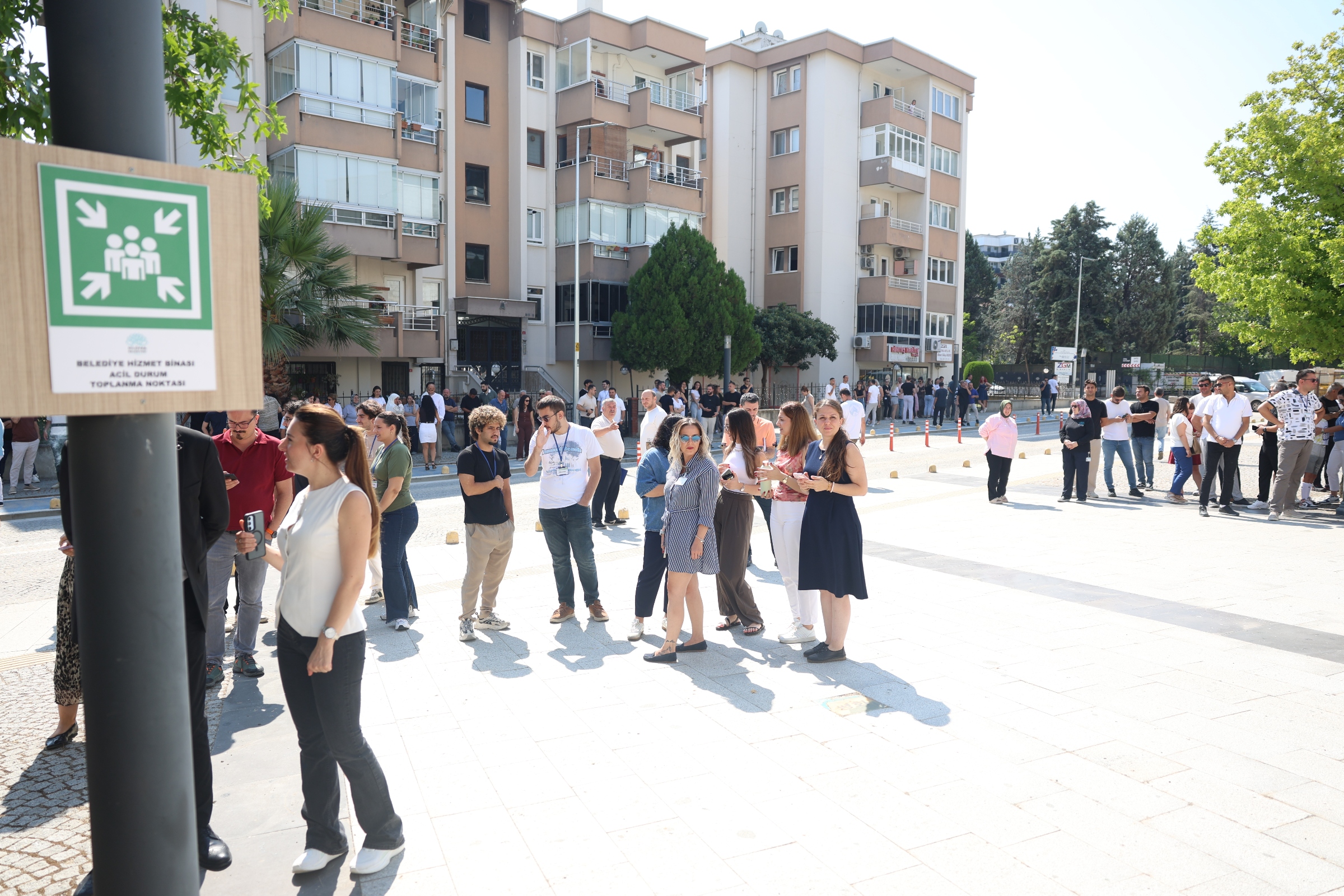 Nilüfer’de deprem ve yangın tatbikatı
