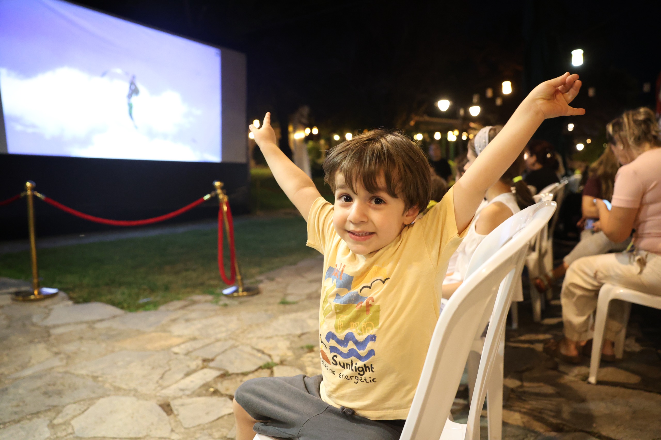 Açık Havada Sinema Keyfi Dobruca’da Yaşandı