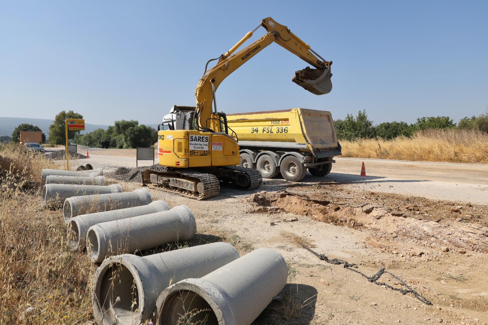 BÜYÜKŞEHİR’DEN NİLÜFER’E 7 BİN 600 METRELİK ALTYAPI YATIRIMI