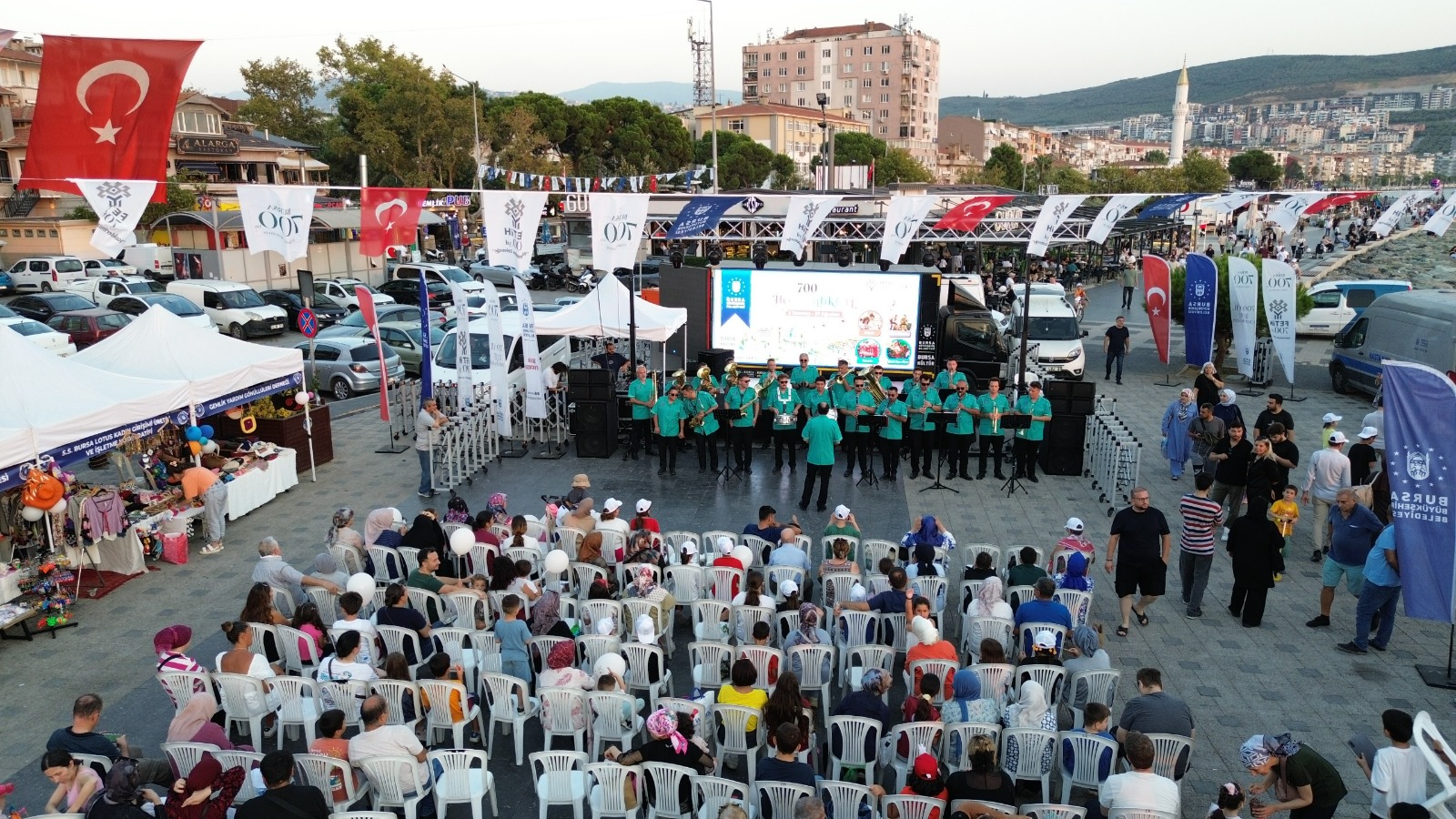 FETİH COŞKUSU GEMLİK’İ SARDI