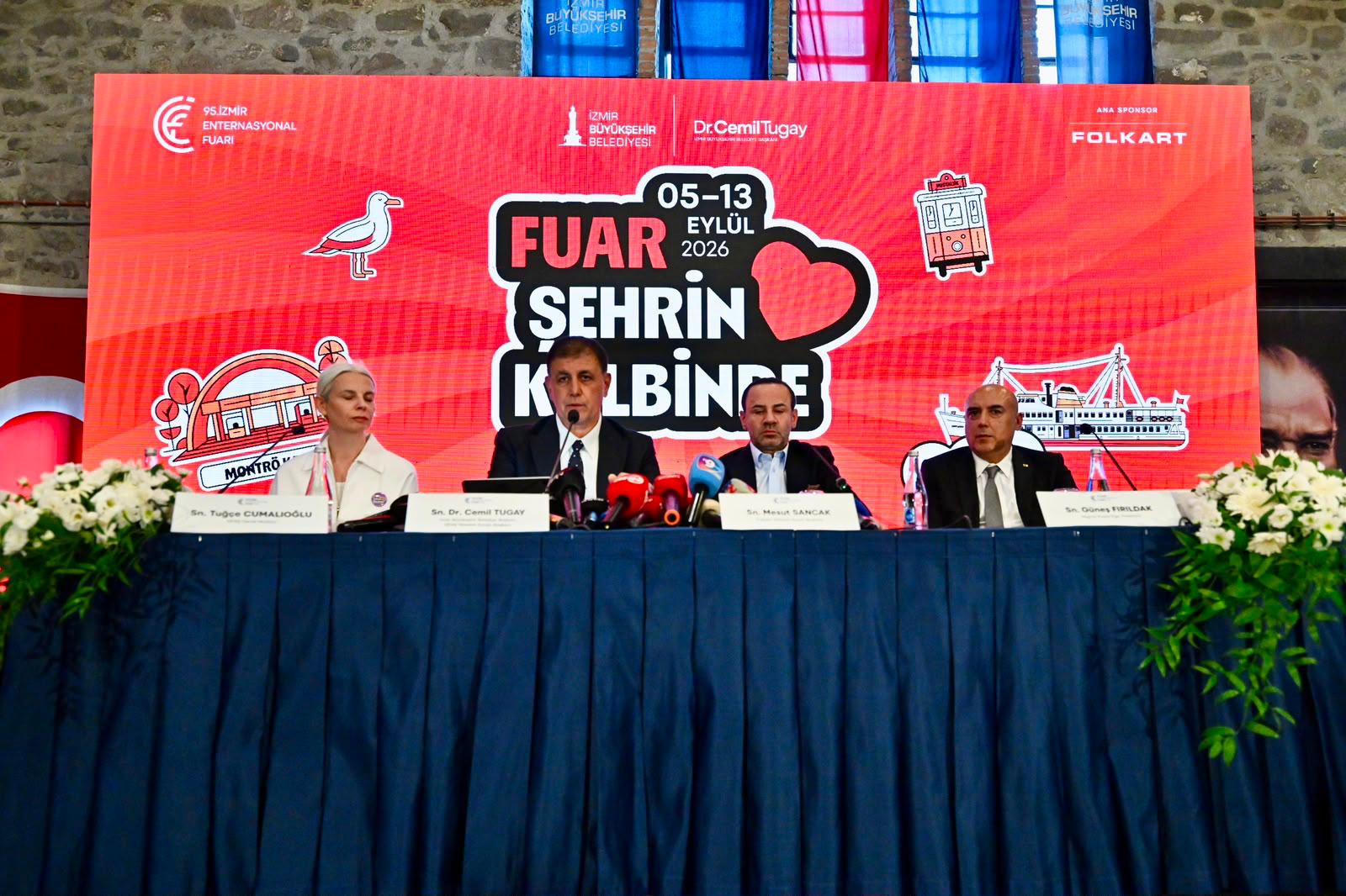 Tugay: İzmir’in fuarlarla bağı her zaman güçlü olacak