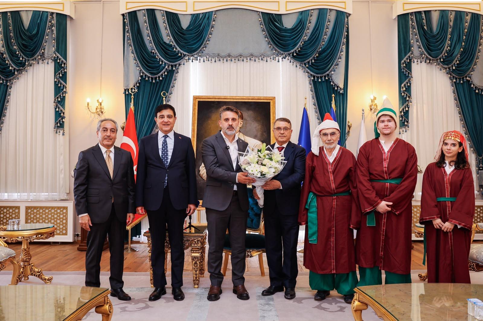 Başkan Vekili Biba ahileri ağırladı