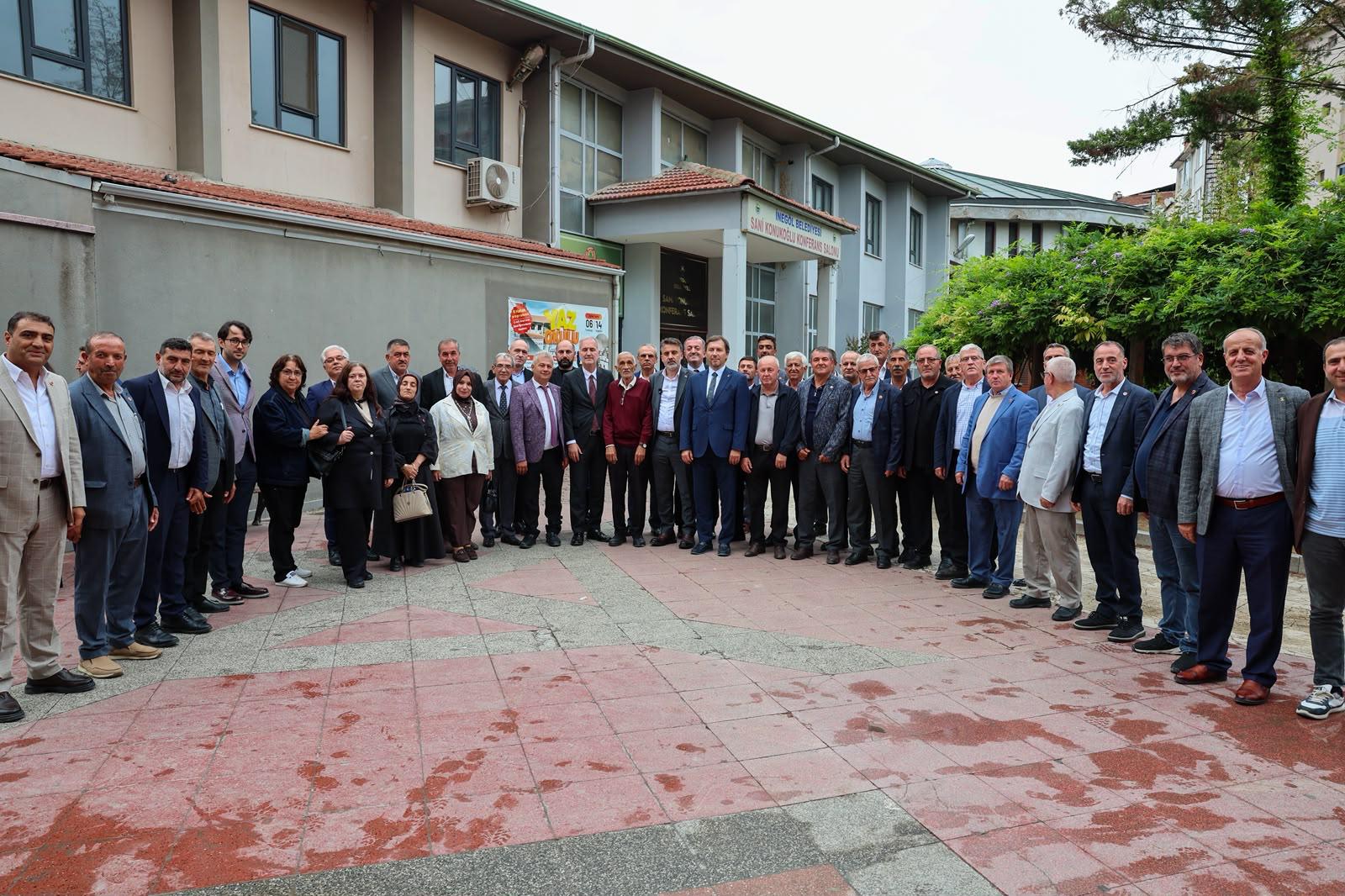Başkan Vekili Biba’dan İnegöllü muhtarlara müjde