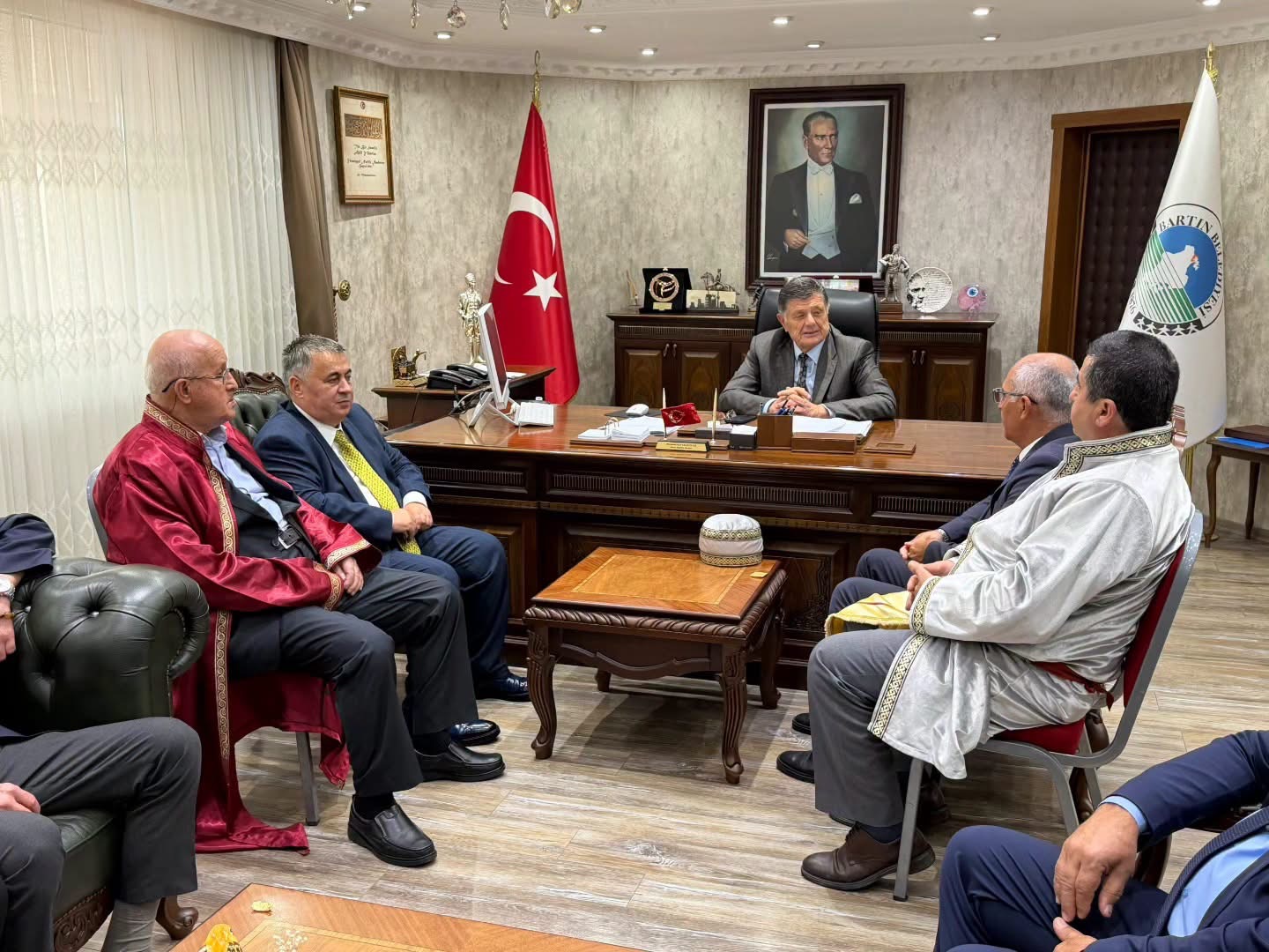 AHİLİK HAFTASI’NDA BARTIN’DA ANLAMLI ZİYARET