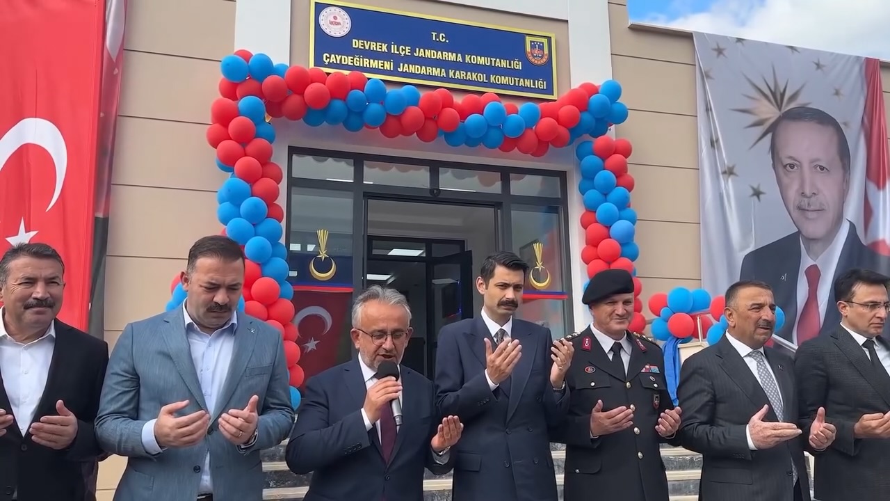 Çaydeğirmeni Jandarma Karakol Komutanlığı Yeni Hizmet Binası Törenle Açıldı
