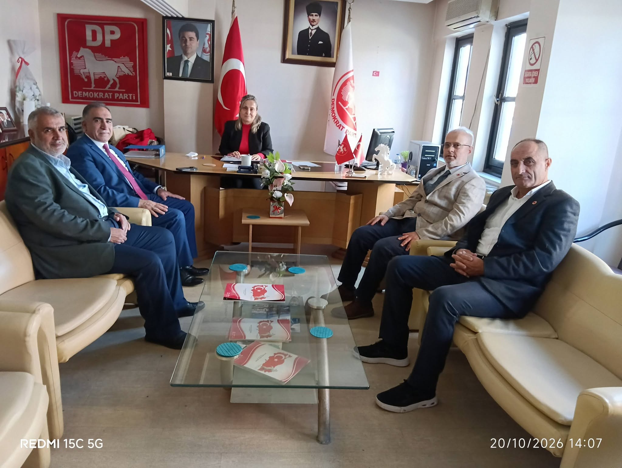 Demokrat Parti ile Saadet Partisi Bursa’da Bir Araya Geldi