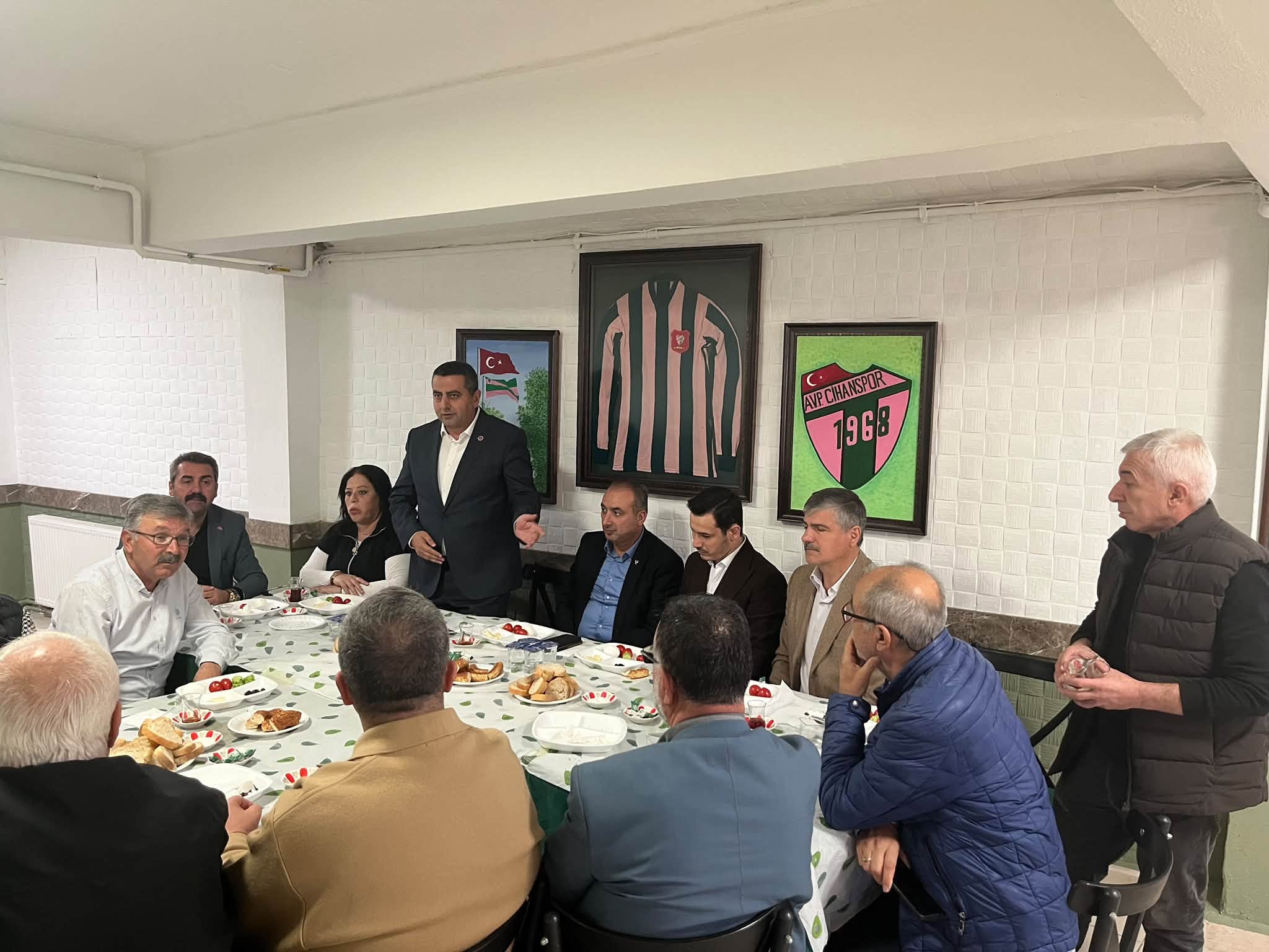 İsmail Şenol ve Serdar Burulday, AVP Cihan Spor’da Buluştu
