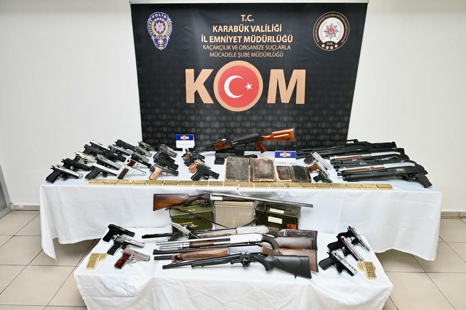 23 Şüpheli Yakalandı, 48 Ruhsatsız Silah Ele Geçirildi