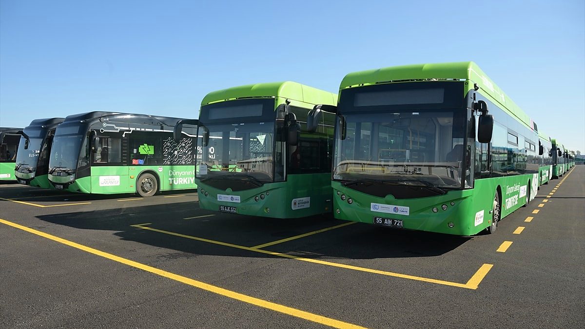 Antalya’da COP31 için 630 otobüs görevlendirildi