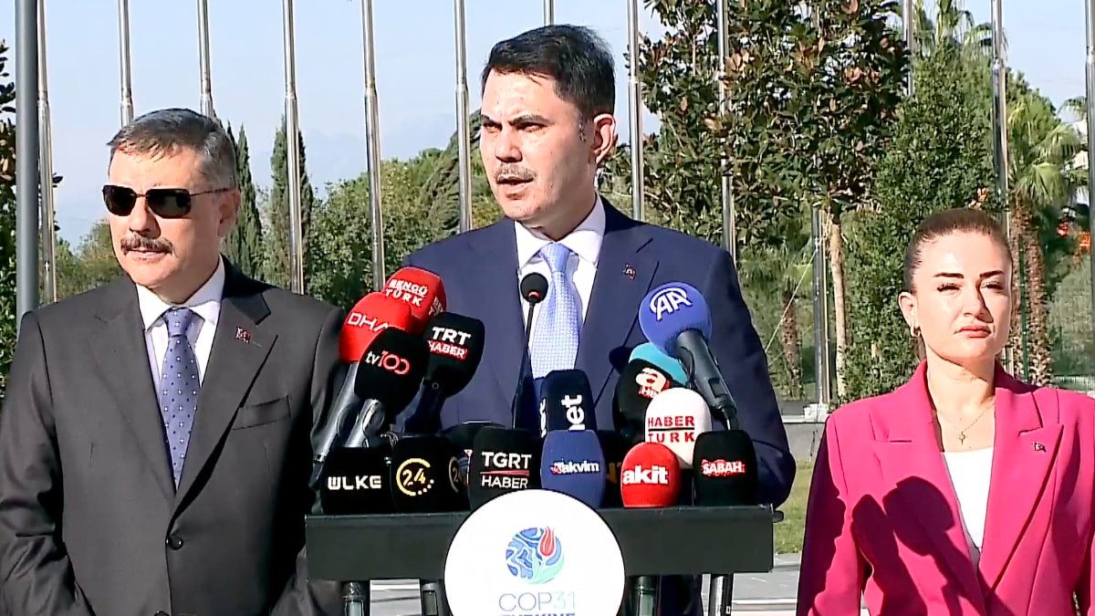 Bakan Kurum COP31 için Antalya hazırlıklarını açıkladı