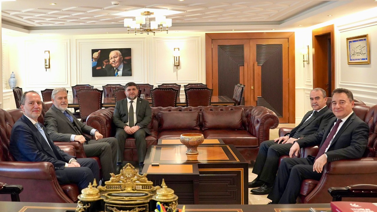 Ali Babacan, Fatih Erbakan’ı Ziyaret Etti