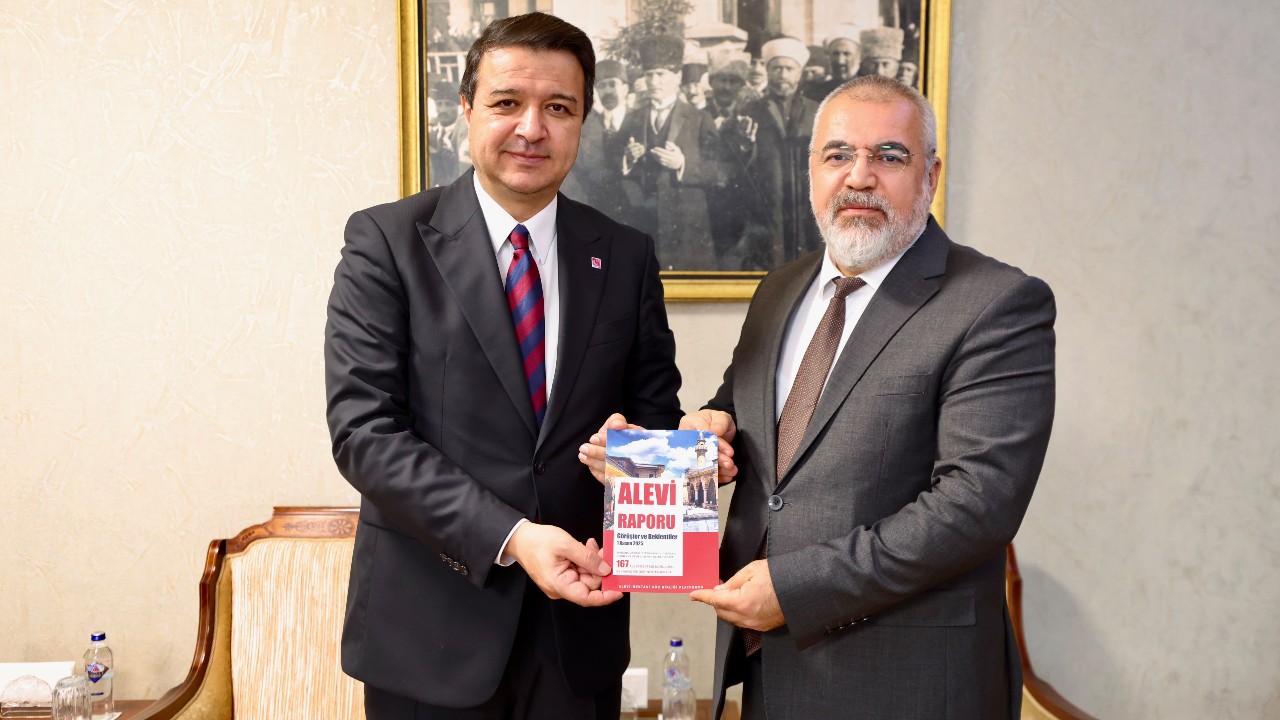 Arıkan, Alevi Bektaşi Güç Birliği Platformu ile Görüştü