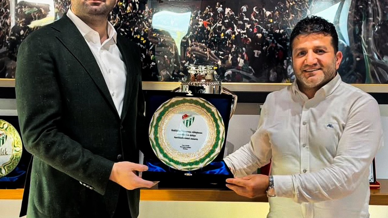 Bursaspor’dan Sembol Ocakbaşı Başkanı Ali Sembol’e Teşekkür