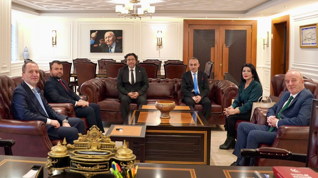 TİVİ6 Yönetim Kurulu, Fatih Erbakan’ı Ziyaret Etti