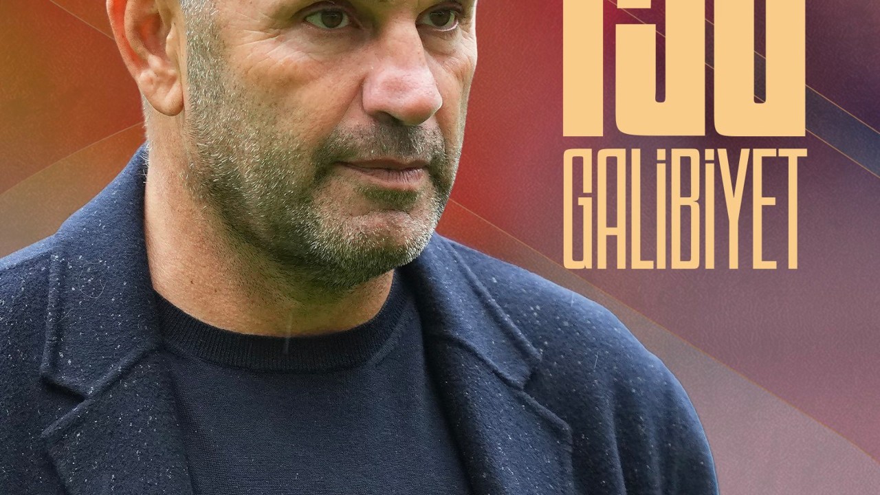 Galatasaray Teknik Direktörü Okan Buruk 150. Maçını Kazandı