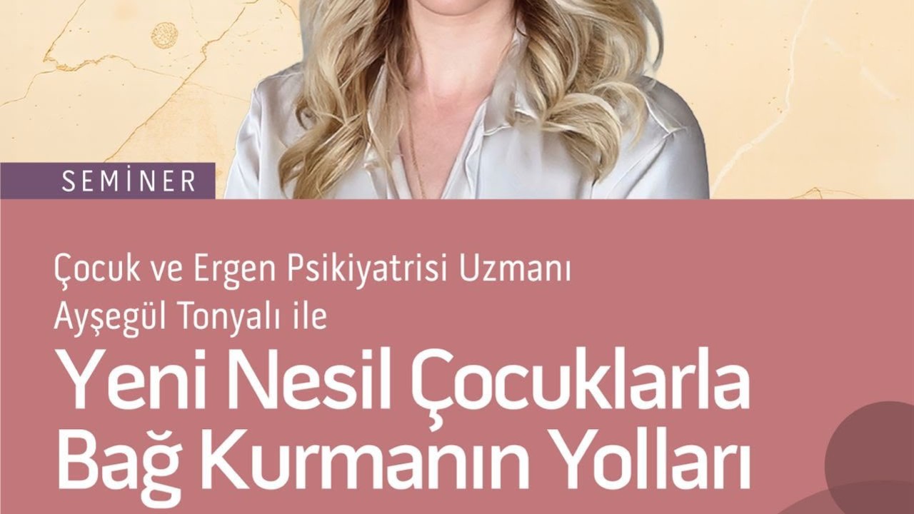 Trabzon’da Çocuklarla Bağ Kurma Semineri Düzenlenecek