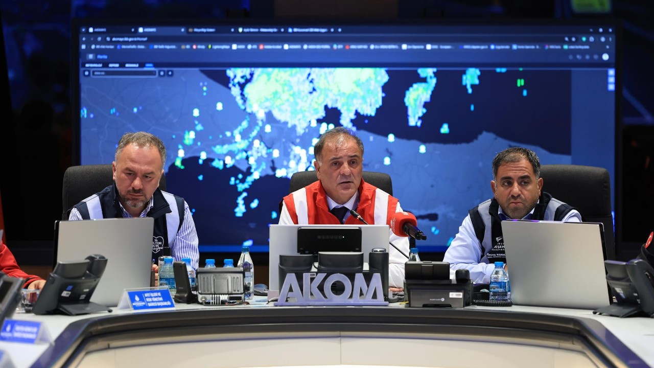 İstanbul’da AKOM’dan Turuncu Kod ve Dışarı Çıkmayın Uyarısı