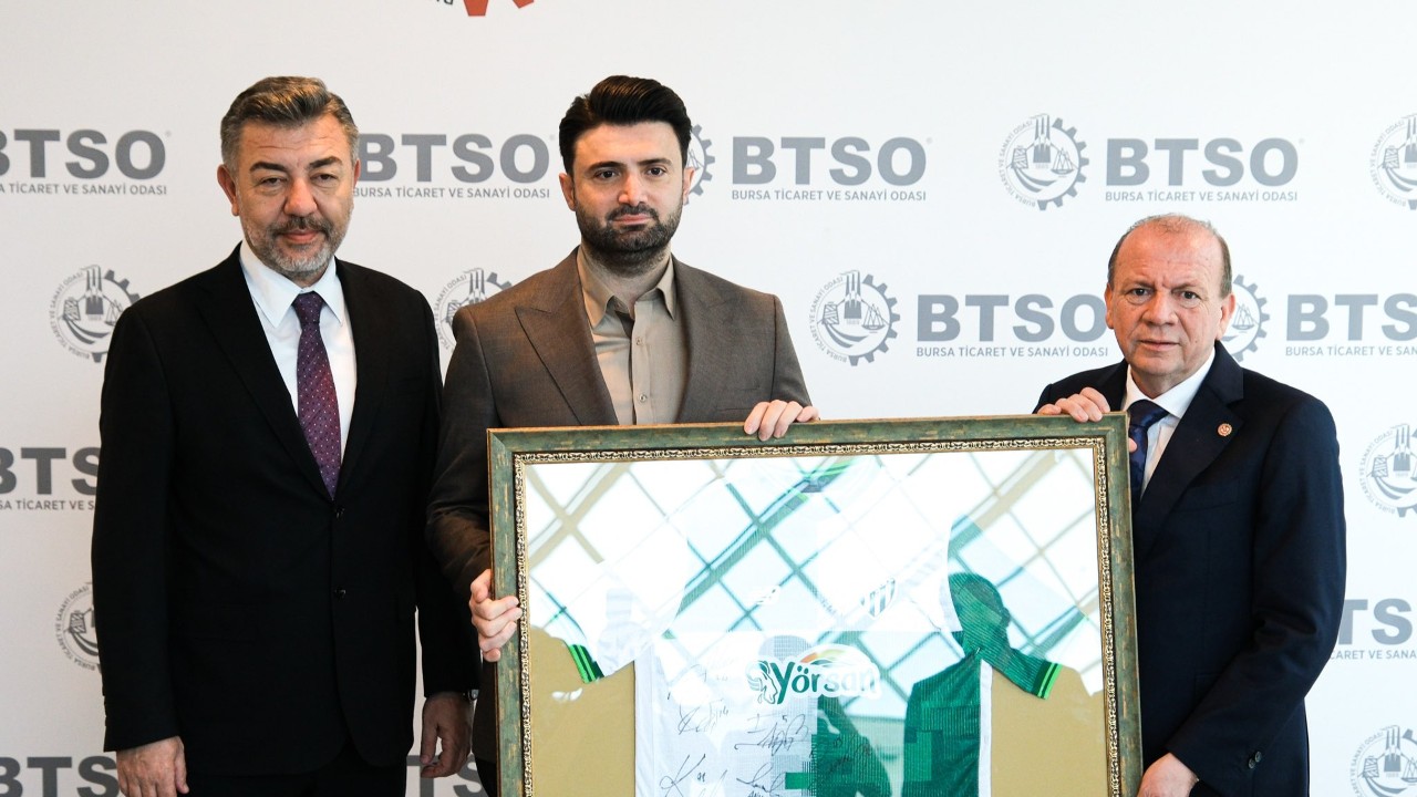 Bursaspor Yönetimi, Özer Matlı’yı Tebrik Etti