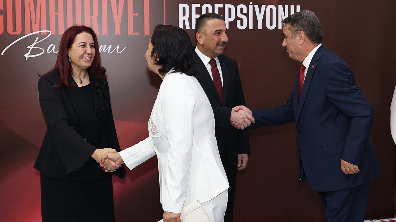 Tahsin Erdem, Cumhuriyet Bayramı Resepsiyonuna Katıldı