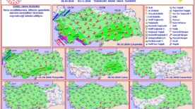 Yurt Genelinde Sıcaklıklar Mevsim Normallerinde Seyredecek
