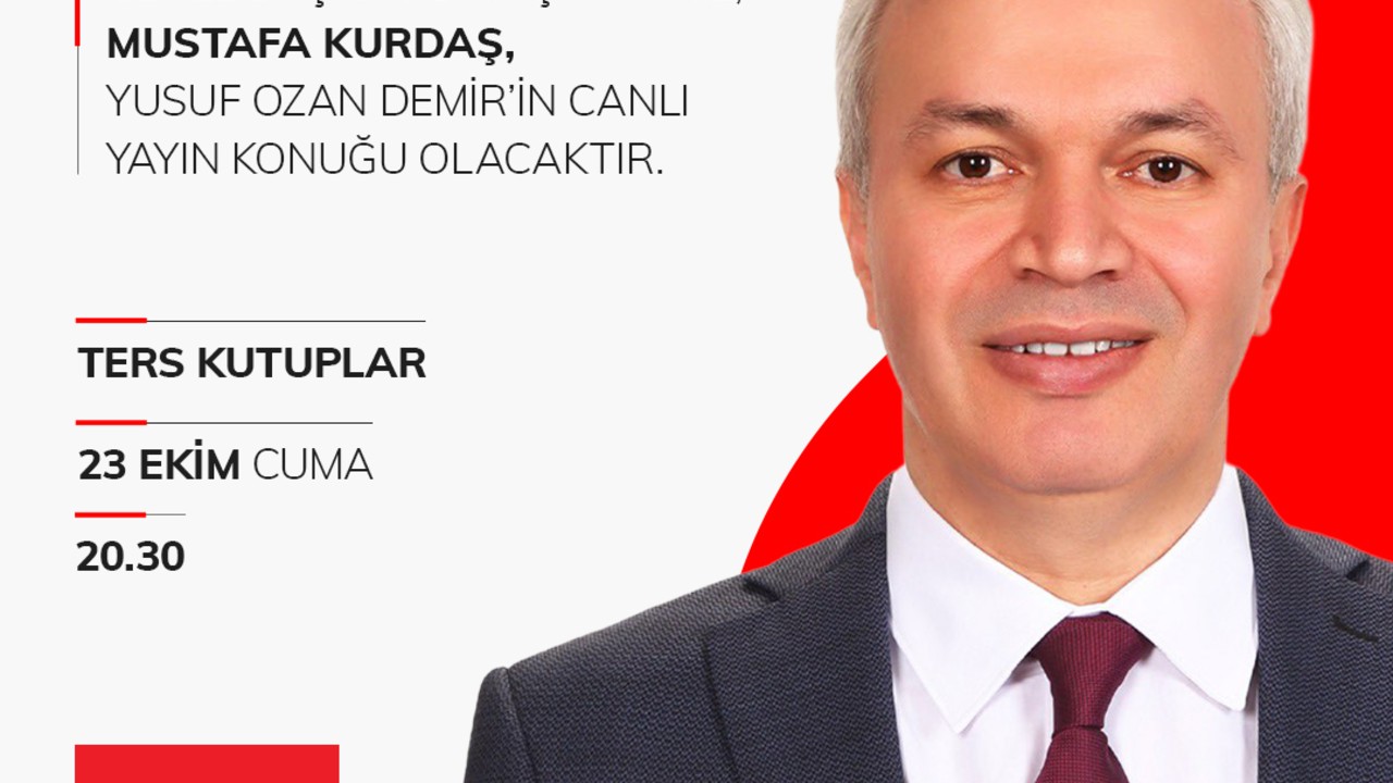 Mustafa Kurdaş, Akit TV’de Ters Kutuplar’a Konuk Olacak