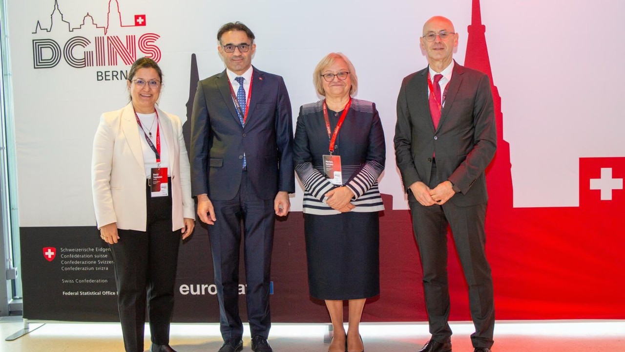 TÜİK Başkanı Arabacı Bern’deki Konferansa Katıldı