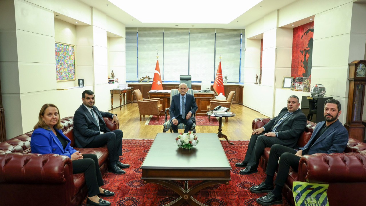 Kılıçdaroğlu, MKE Ankaragücü Yönetimini Kabul Etti