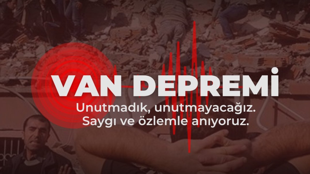 Zonguldak Belediyesi Van Depreminde Hayatını Kaybedenleri Andı