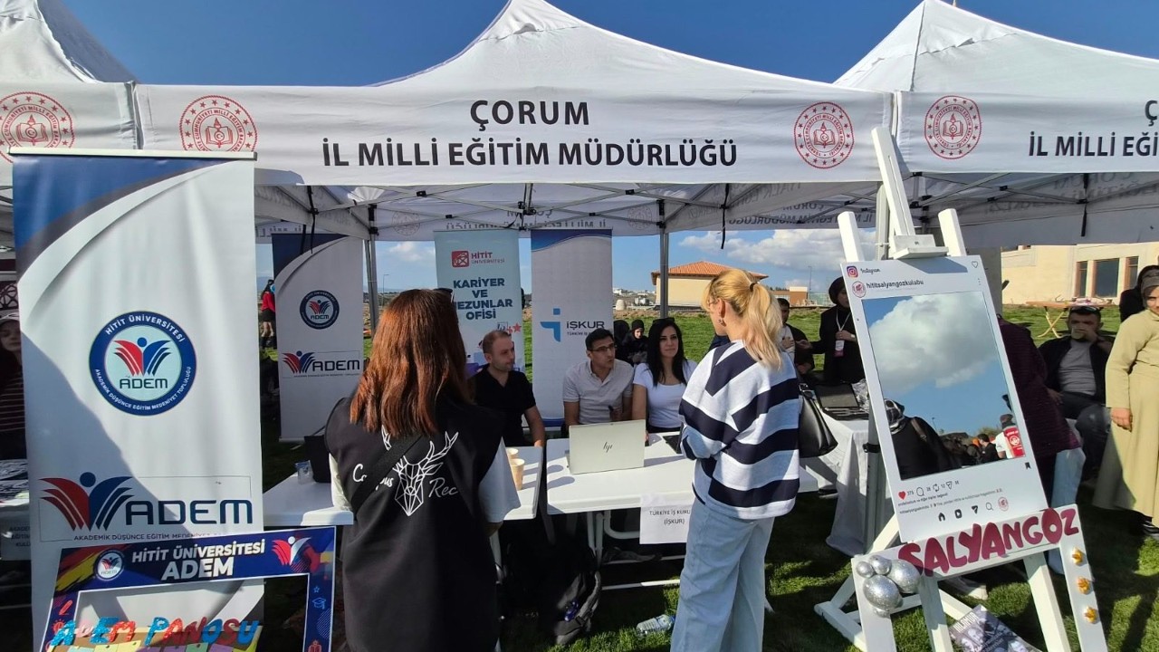 Hitit Üniversitesi’nde İŞKUR Standı Açıldı
